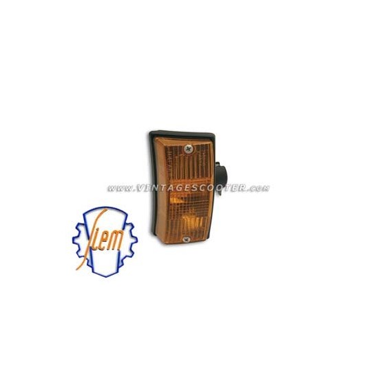 Clignotant avant droit type origine SIEM Vespa PX 1°série / ARCO